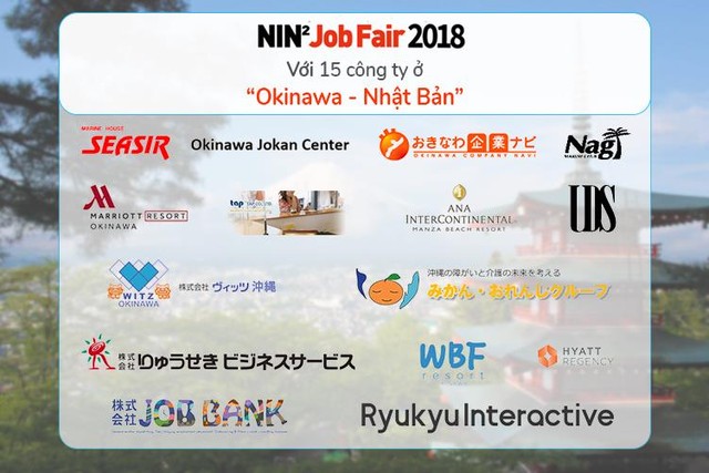 Ngày hội việc làm Nhật Bản NIN2 JOB FAIR 2018 trở lại với hơn 30 doanh nghiệp hàng đầu Nhật Bản - Ảnh 2.