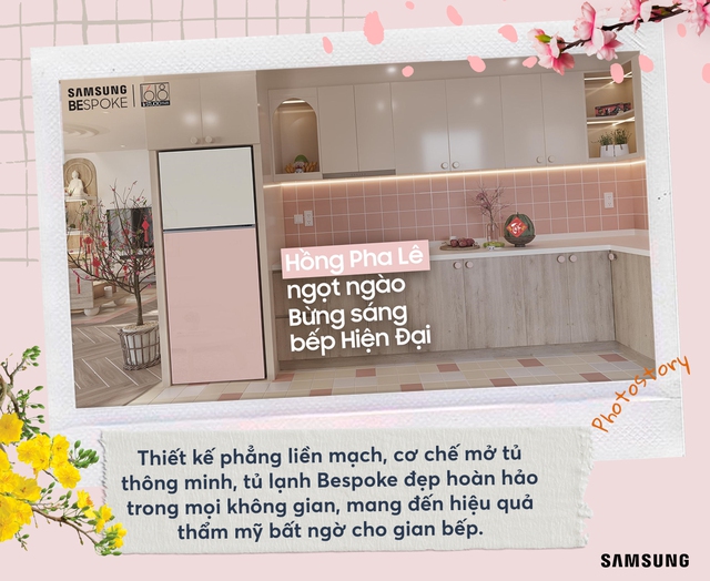 Cảm hứng cho căn bếp đẹp cuối năm từ c&acirc;u chuyện &ldquo;t&ocirc; m&agrave;u&rdquo; tủ lạnh - Ảnh 4.