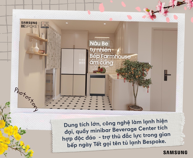 Cảm hứng cho căn bếp đẹp cuối năm từ c&acirc;u chuyện &ldquo;t&ocirc; m&agrave;u&rdquo; tủ lạnh - Ảnh 5.